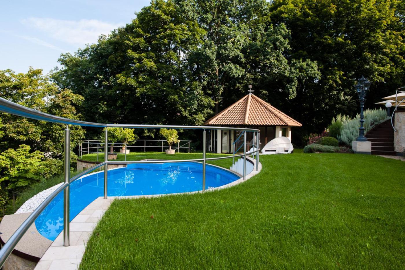 Villa Via Lapis - Panoramablick Ueber Dresden - Garten - Pool - Sauna - Luxus Bagian luar foto